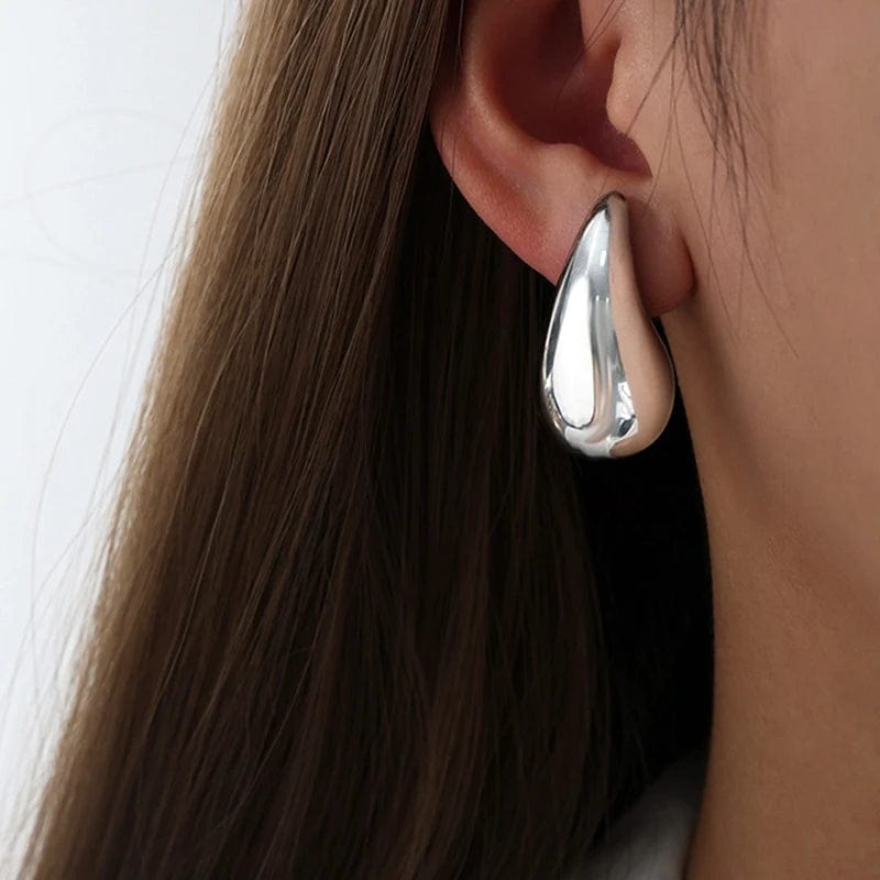 J'ador Paris Earrings Silver / M Drop Earrings