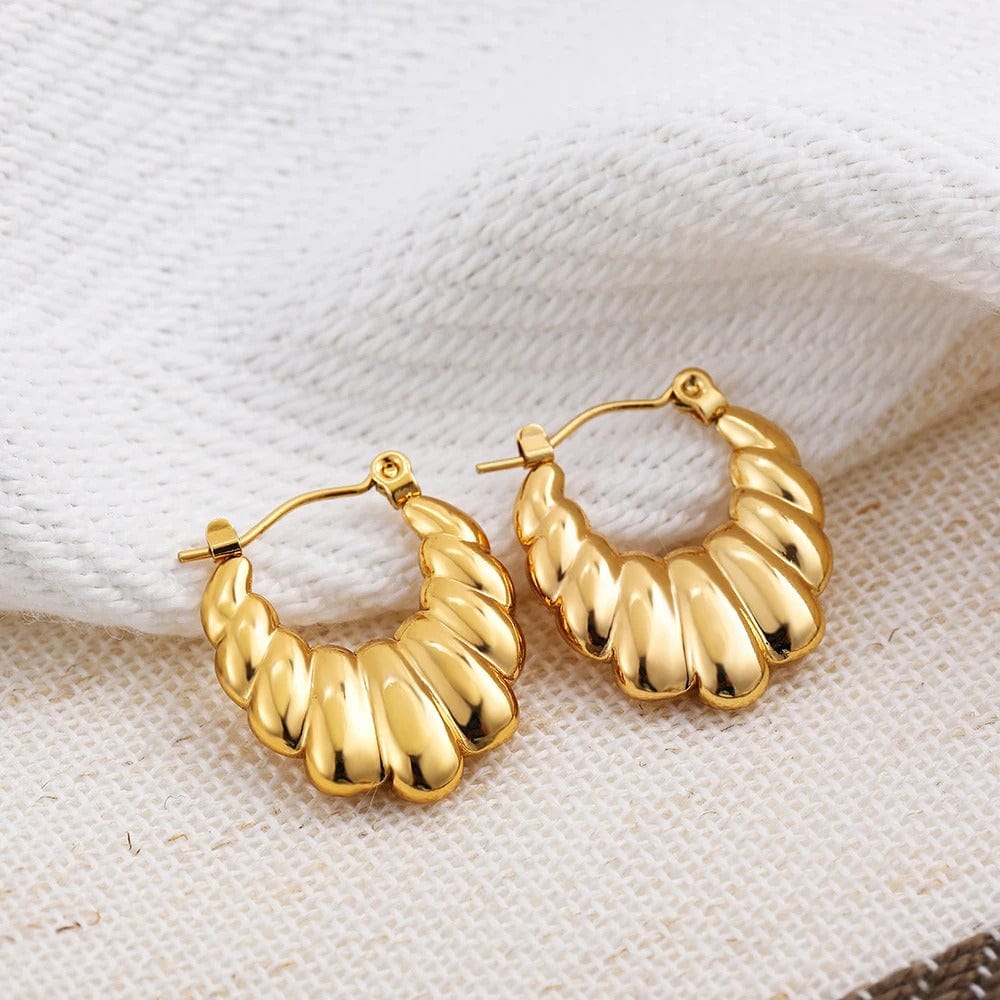 J'ador Paris Earrings Ellie Chunky Hoop Earrings