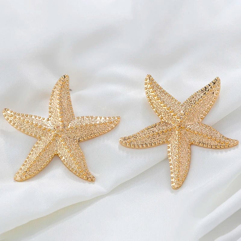 J'ador Paris Earrings Starfish Gold Earrings