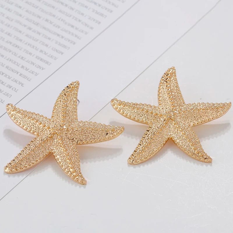 J'ador Paris Earrings Starfish Gold Earrings