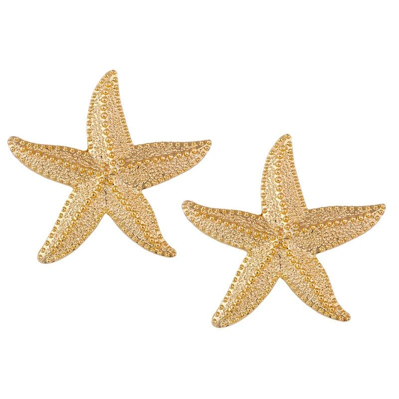 J'ador Paris Earrings Starfish Gold Earrings