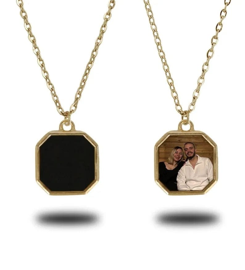 J'ador Paris Necklaces Gold Heat Reveal Photo Necklace