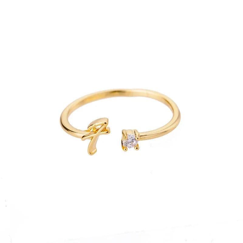 J'ador Paris Rings Diamond initial ring