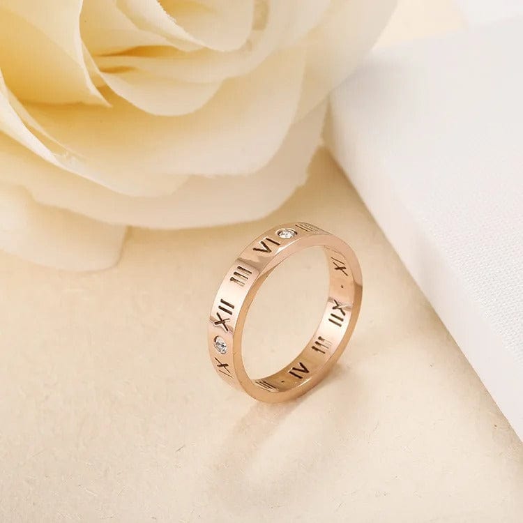 J'ador Paris Rings Roman Numeral Ring