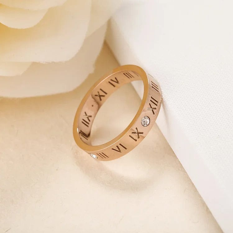 J'ador Paris Rings Roman Numeral Ring