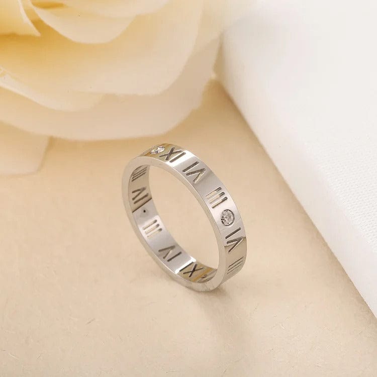 J'ador Paris Rings Roman Numeral Ring