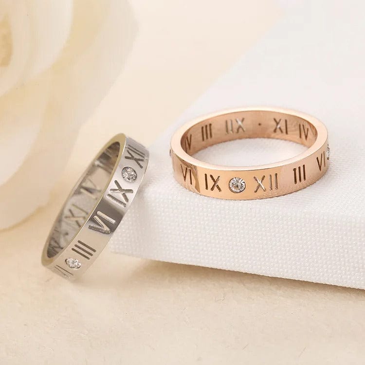 J'ador Paris Rings Roman Numeral Ring