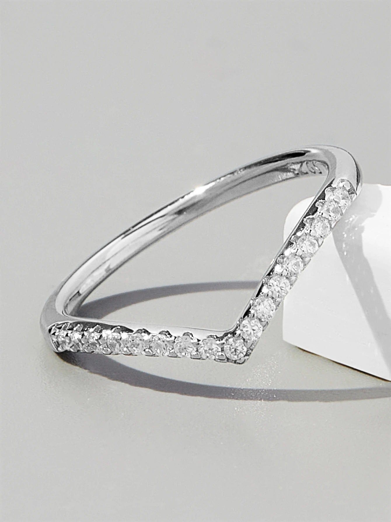 J'ador Paris Rings Silver / 6 V-Shape Ring