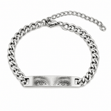 J'ador Paris bracelets Silver Iris Memory Bracelet