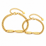 J'ador Paris bracelets Gold Linked Bracelets