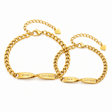 J'ador Paris bracelets Gold Linked Bracelets