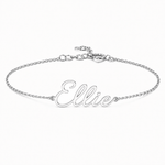 J'ador Paris bracelets Silver Signature Name Bracelet