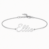 J'ador Paris bracelets Silver Signature Name Bracelet