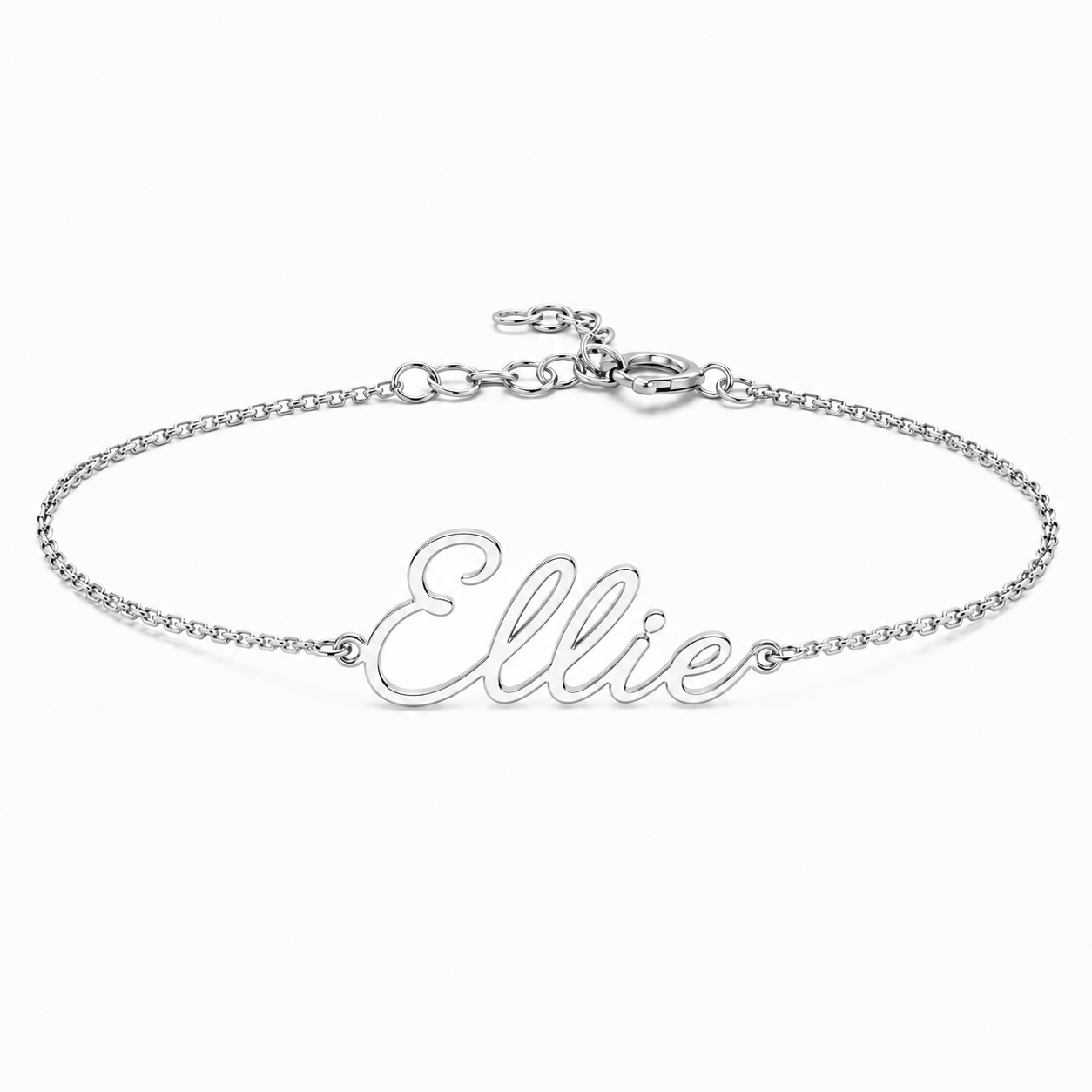 J'ador Paris bracelets Silver Signature Name Bracelet