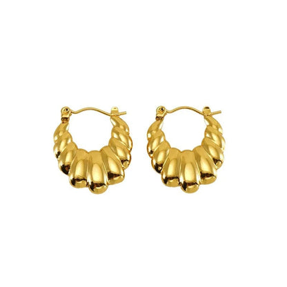 J'ador Paris Earrings Ellie Chunky Hoop Earrings