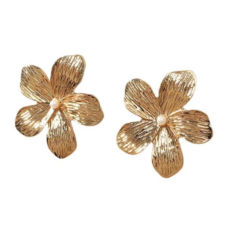 J'ador Paris Earrings Floral Pearl Earrings