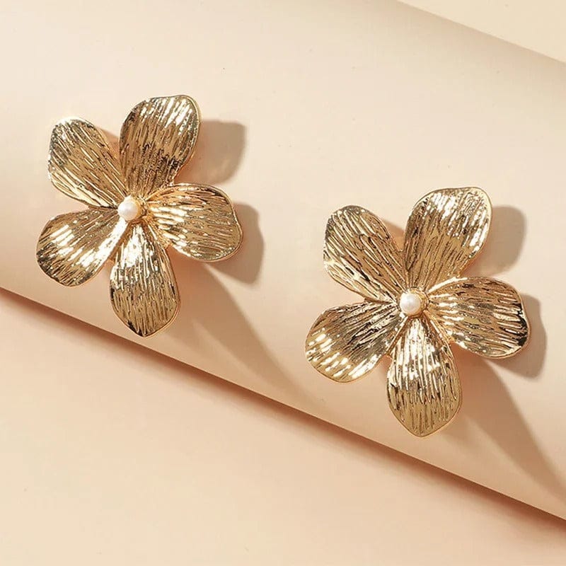 J'ador Paris Earrings Floral Pearl Earrings