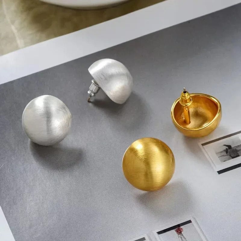 J'ador Paris Earrings Round Stud Earrings