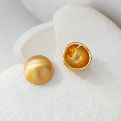 J'ador Paris Earrings Round Stud Earrings