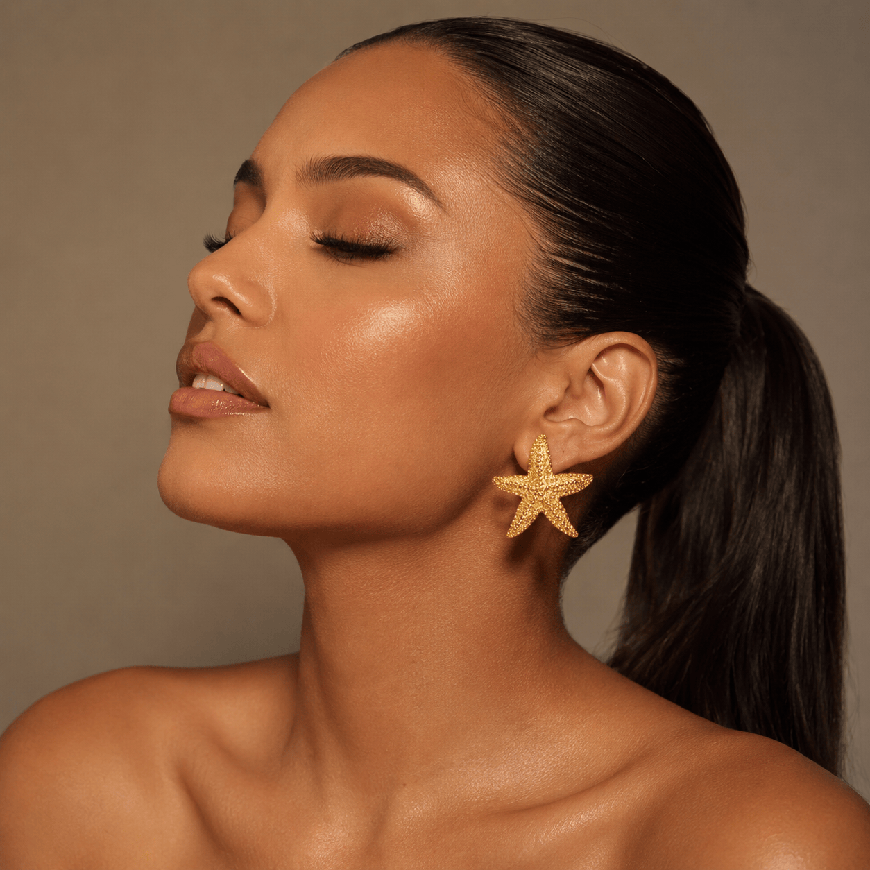 J'ador Paris Earrings Starfish Gold Earrings