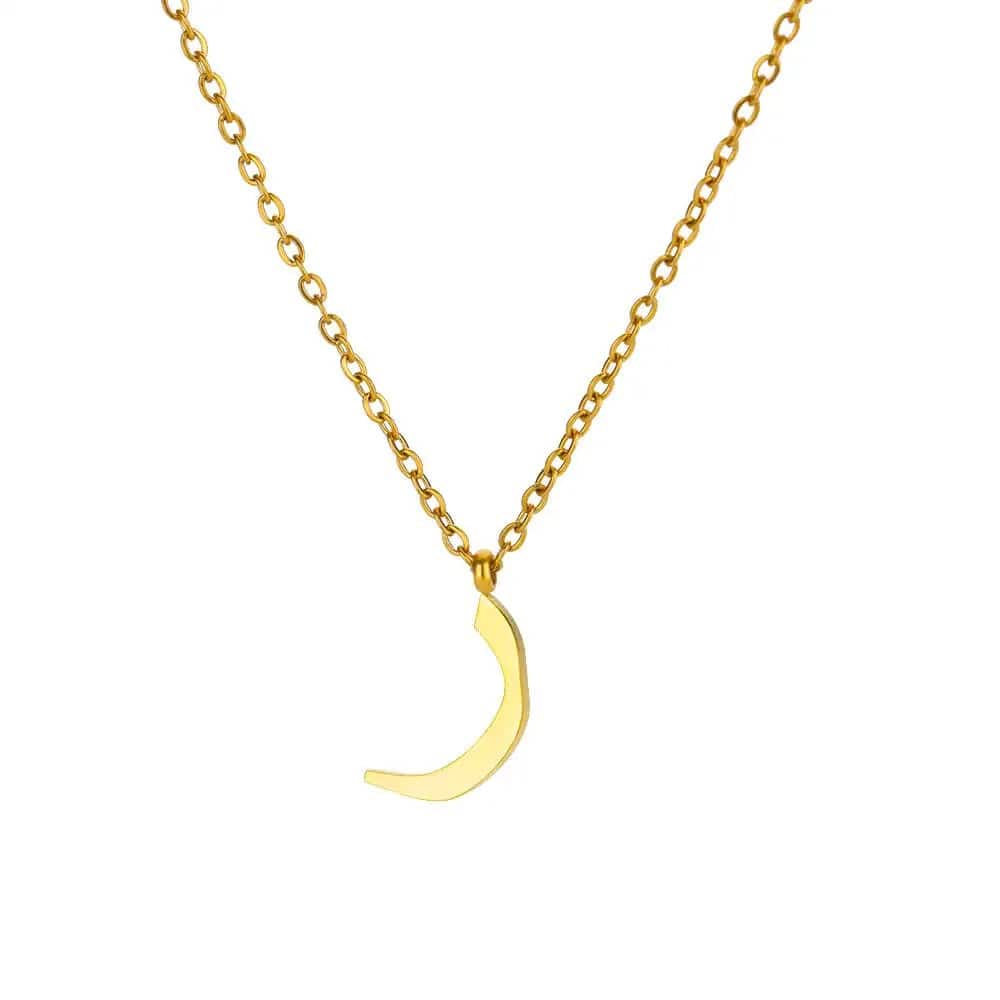 J'ador Paris Necklaces ر Arabic Initial Necklace