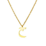 J'ador Paris Necklaces ج Arabic Initial Necklace