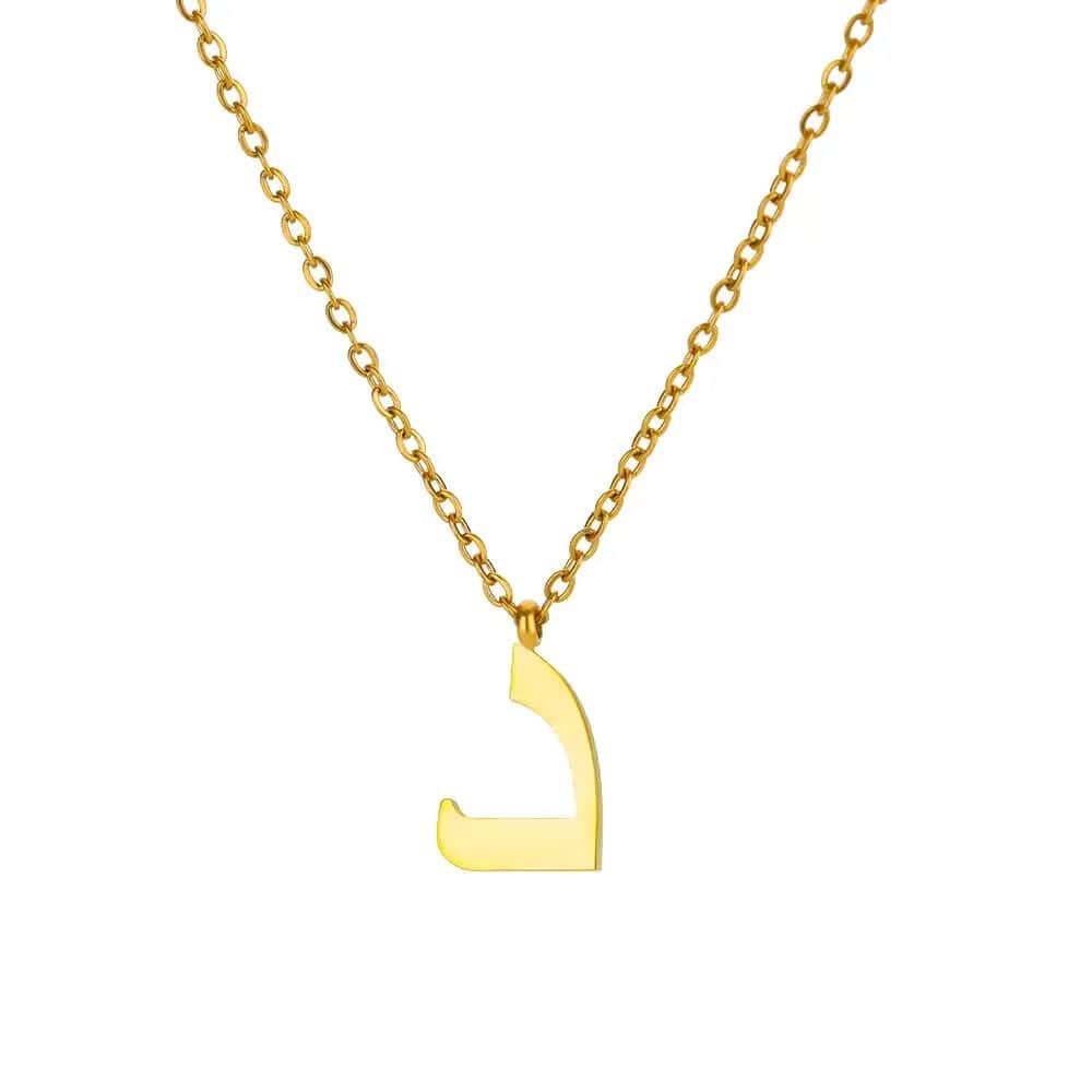 J'ador Paris Necklaces د Arabic Initial Necklace