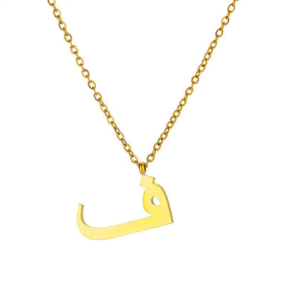 J'ador Paris Necklaces ف Arabic Initial Necklace