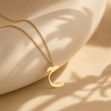 J'ador Paris Necklaces Arabic Initial Necklace