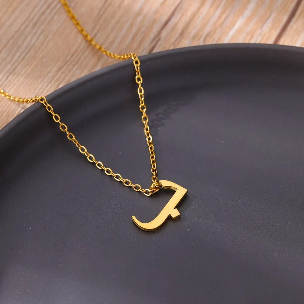 J'ador Paris Necklaces Arabic Initial Necklace