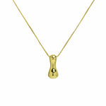 J'ador Paris Necklaces Gold / I Bubble Initial Necklace