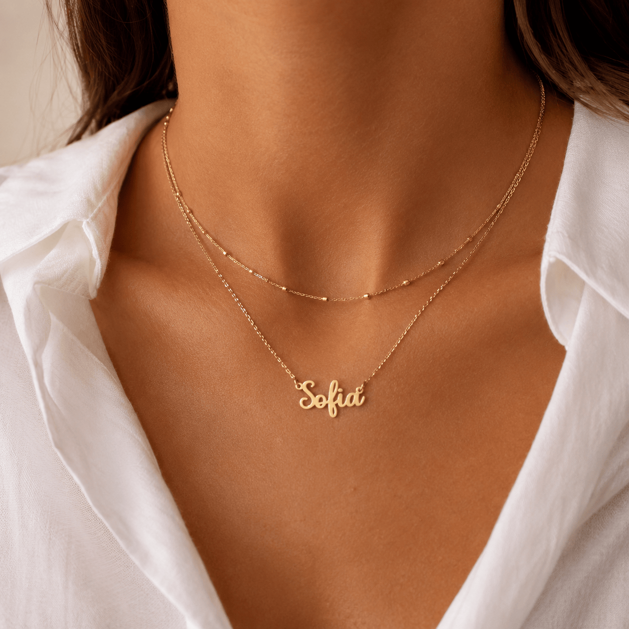 J'ador Paris Necklaces Custom Name Necklace