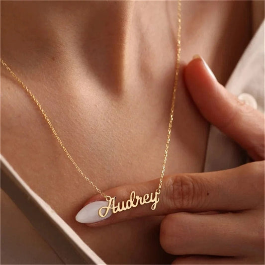 J'ador Paris Necklaces Gold Custom Name Necklace