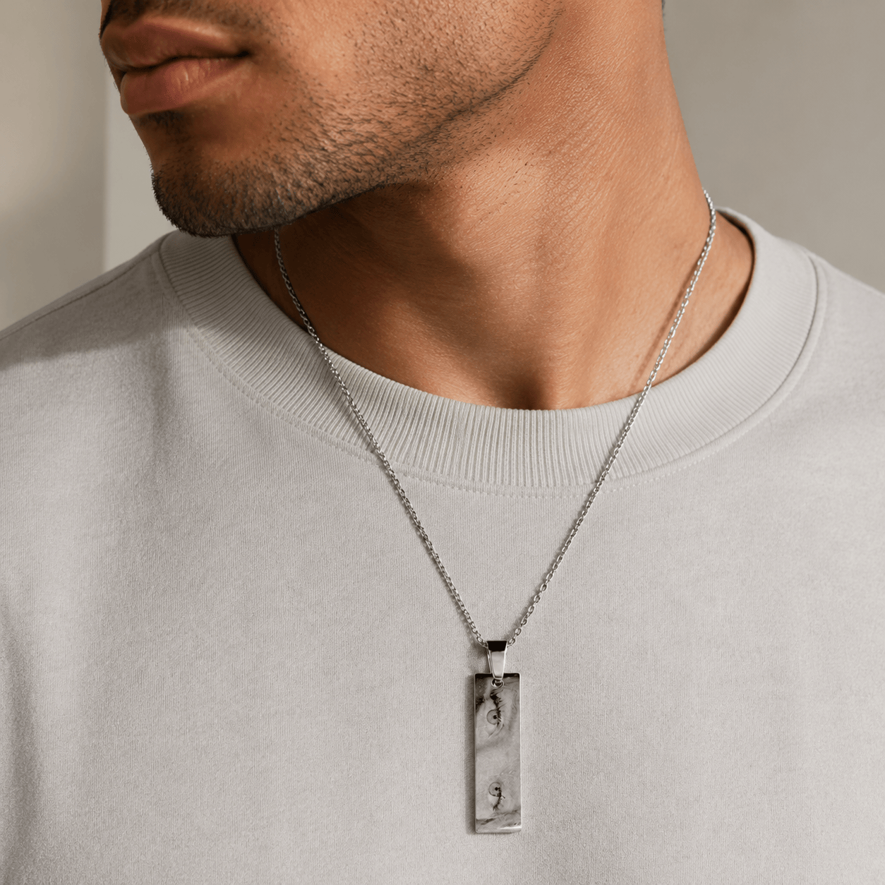 J'ador Paris Necklaces Engraved Eyes Photo Necklace
