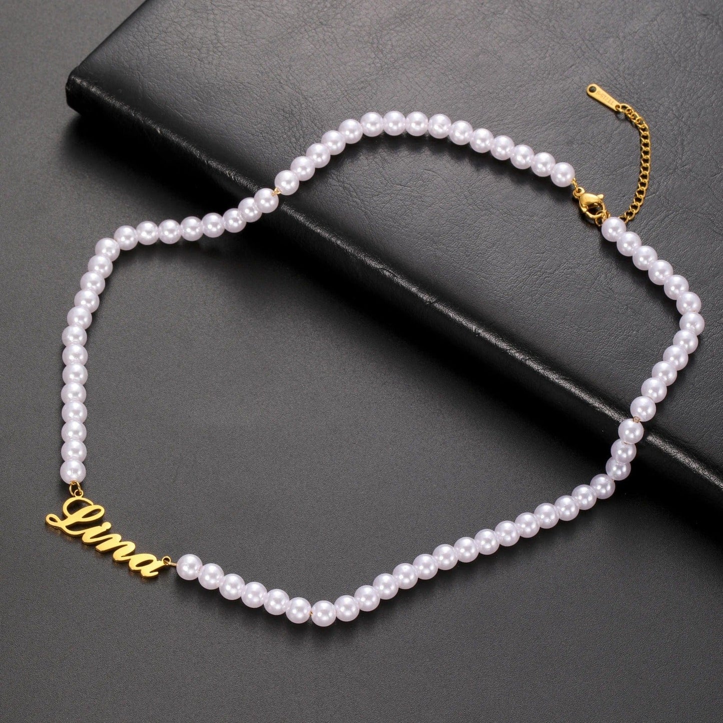 J'ador Paris Necklaces Freshwater Pearl Name Necklace