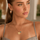 J'ador Paris Necklaces Heart Birthstone Name Necklace