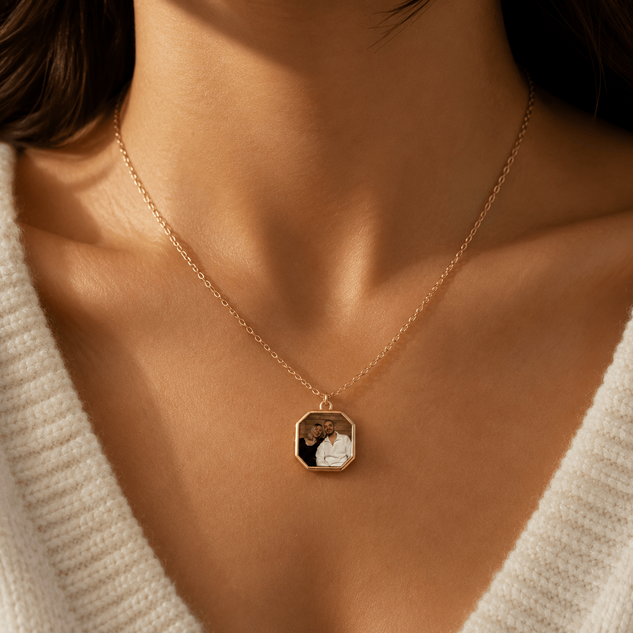 J'ador Paris Necklaces Heat Reveal Photo Necklace