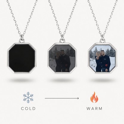 J'ador Paris Necklaces Heat Reveal Photo Necklace