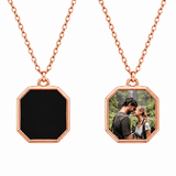J'ador Paris Necklaces Rose gold Heat Reveal Photo Necklace
