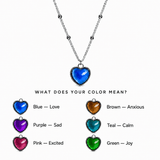J'ador Paris Necklaces Mood Heart Necklace