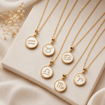 J'ador Paris Necklaces Opal Zodiac Sign Necklace
