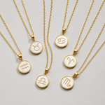 J'ador Paris Necklaces Opal Zodiac Sign Necklace