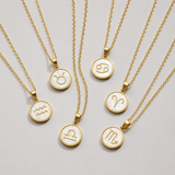 J'ador Paris Necklaces Opal Zodiac Sign Necklace