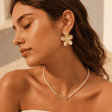 J'ador Paris Necklaces Pearl Name Necklace
