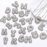 J'ador Paris Necklaces Sparkly Bubble Initial Necklace