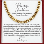 J'ador Paris Necklaces To My Man Promise Necklace