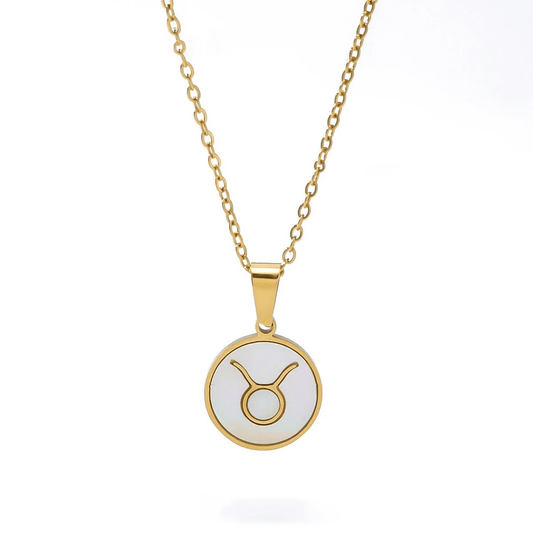 J'ador Paris Opal Zodiac Sign Necklace