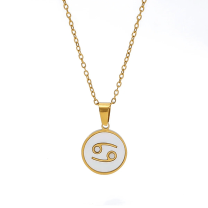 J'ador Paris Opal Zodiac Sign Necklace