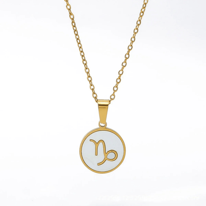 J'ador Paris Opal Zodiac Sign Necklace