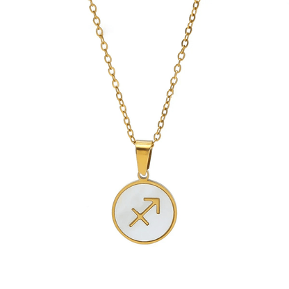 J'ador Paris Opal Zodiac Sign Necklace